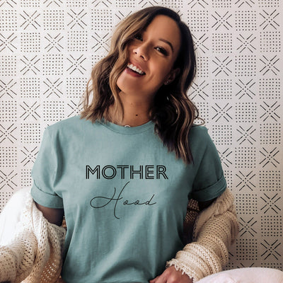 Mother Script Hood - Dusty Blue