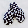 Checkered Slippers