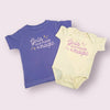 Infant Girls are made of magic  - Natural/Purple