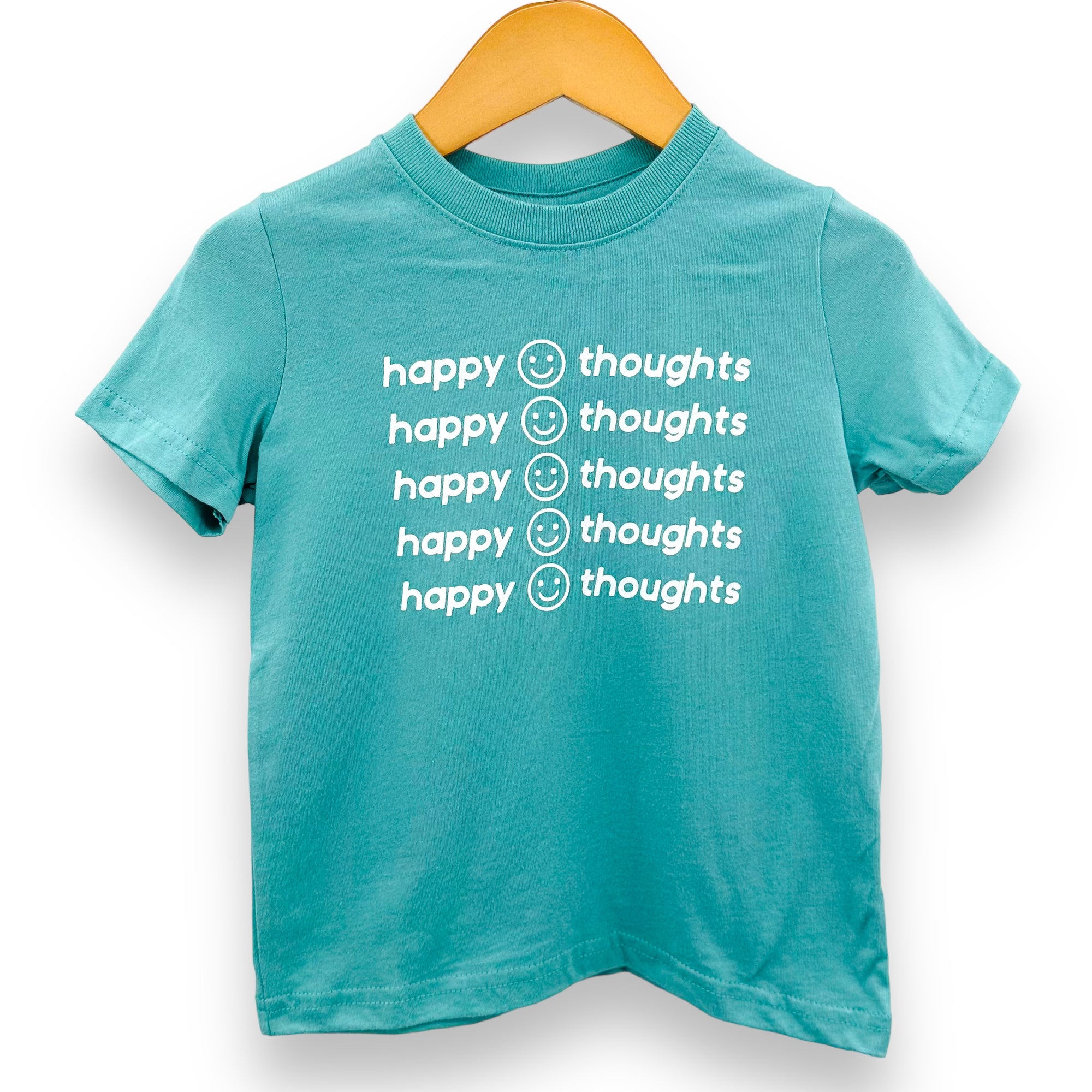 Happy Thoughts Tee - Seafoam