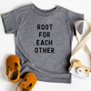 Root for each other kids - Grey Triblend