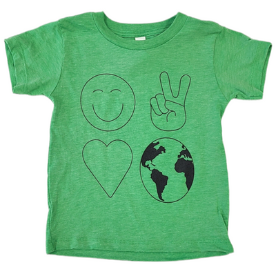 World Peace & Love - Green